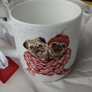 14 fl oz pug love mug